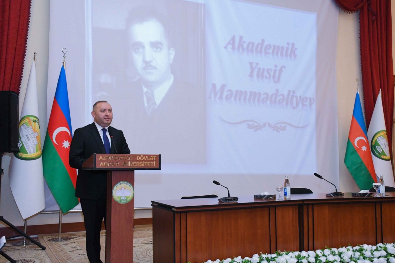 ADAU-da akademik Yusif Məmmədəliyevin 120 illik yubileyi qeyd olunub - FOTOLAR